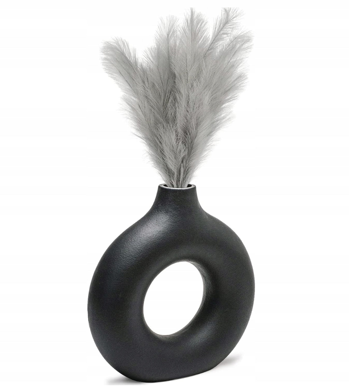 Rankų darbo vaza "Donut"