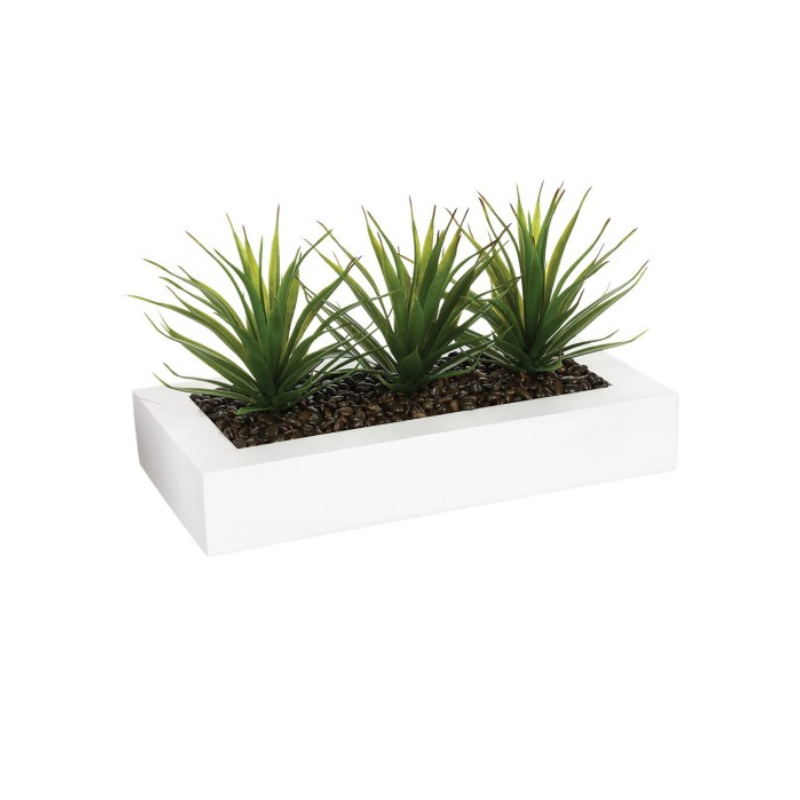 Dirbtiniai augalai su vazonu "Aloe"
